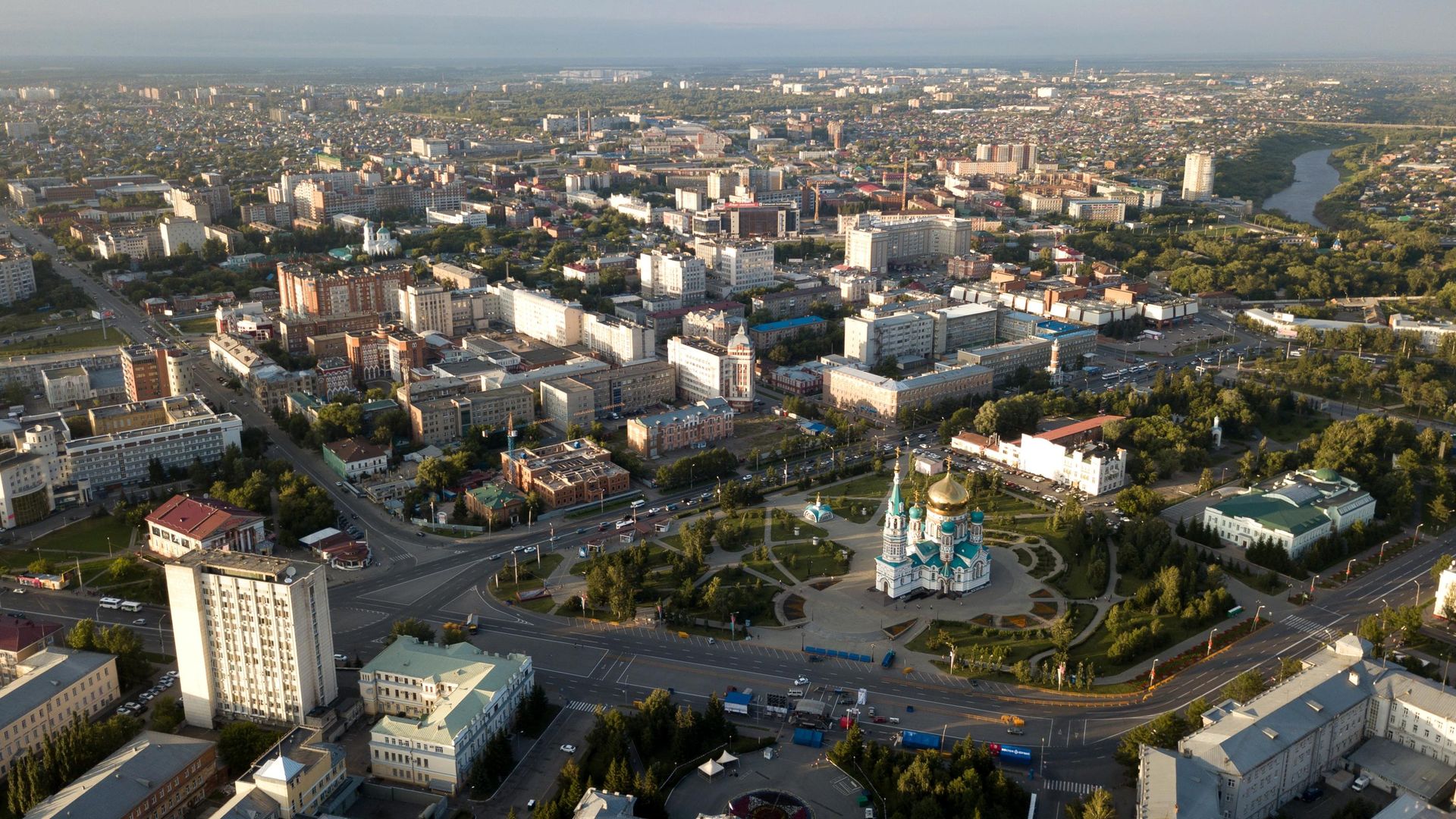 Виды Омска Виды Омска - РИА Новости, 1920, 28.07.2026