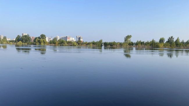 Паводок на реке Туре в Тюменской области