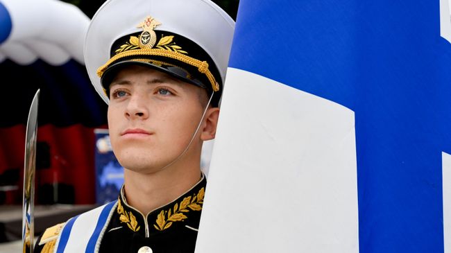 Празднование Дня Военно-морского флота в Москве