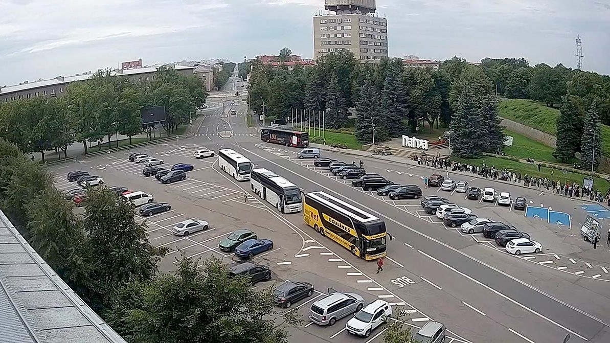 КПП Нарва. 27 июля 2026 КПП Нарва. 27 июля 2026 - РИА Новости, 1920, 27.07.2026