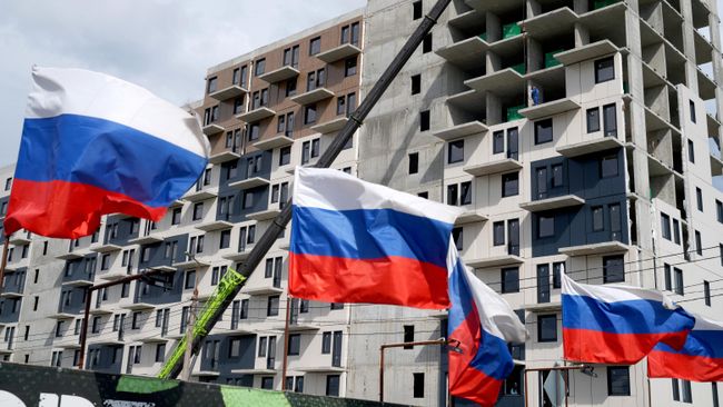 Строительство жилого комплекса в Мариуполе
