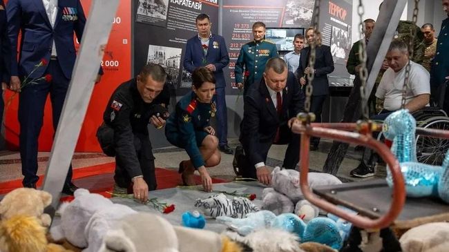 Акция-реквием в память о детях-жертвах войны в Донбассе в Музее Победы