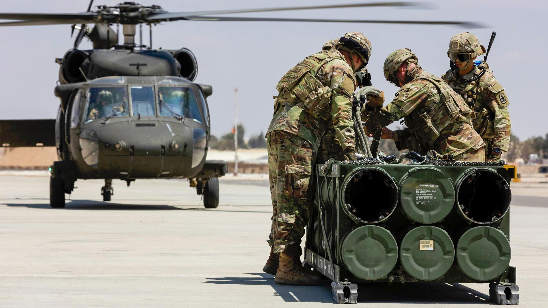 Американские военные на авиабазе Муваффак Салти в Иордании Американские военные на авиабазе Муваффак Салти в Иордании - РИА Новости, 1920, 23.07.2026