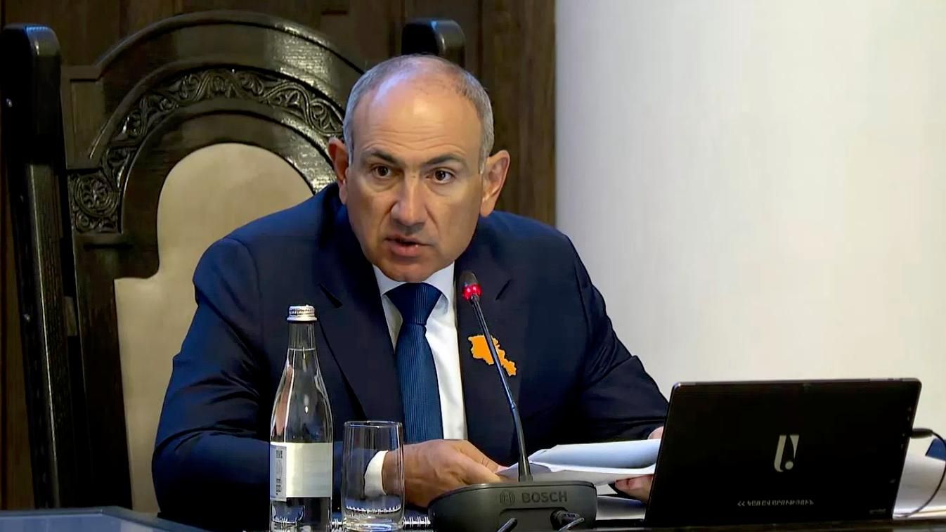 Премьер-министр Армении Никол Пашинян во время заседания правительства - РИА Новости, 1920, 30.07.2026
