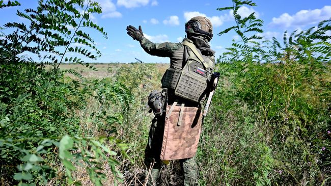 Военнослужащий на СВО
