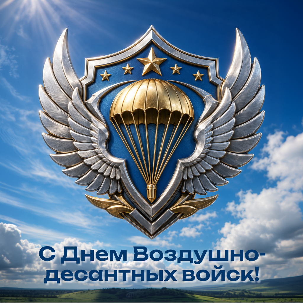 Душевная открытка с Днем ВДВ: честь и слава десантным войскам Душевная открытка с Днем ВДВ: честь и слава десантным войскам - РИА Новости, 1920, 30.07.2026