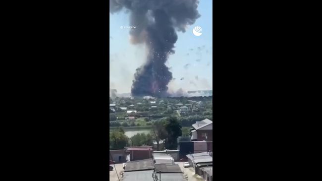 Взрыв на военном полигоне в Хмельницкой области