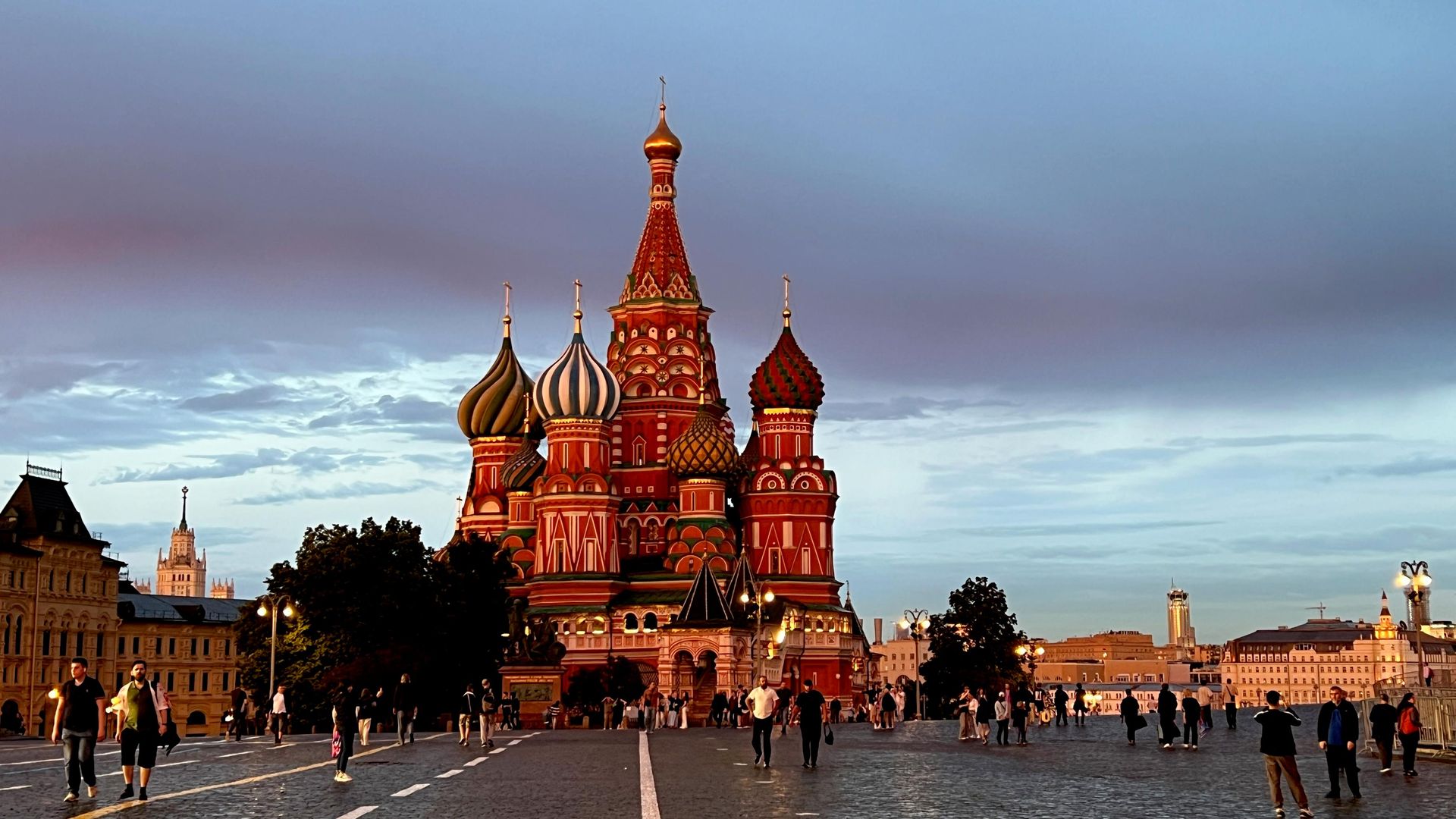 Храм Василия Блаженного на Красной площади в Москве Храм Василия Блаженного на Красной площади в Москве - РИА Новости, 1920, 01.08.2026