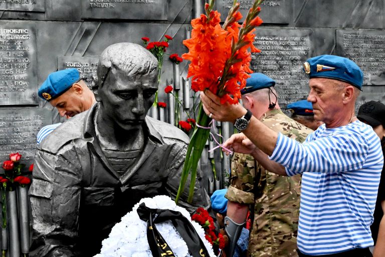 Празднование Дня ВДВ