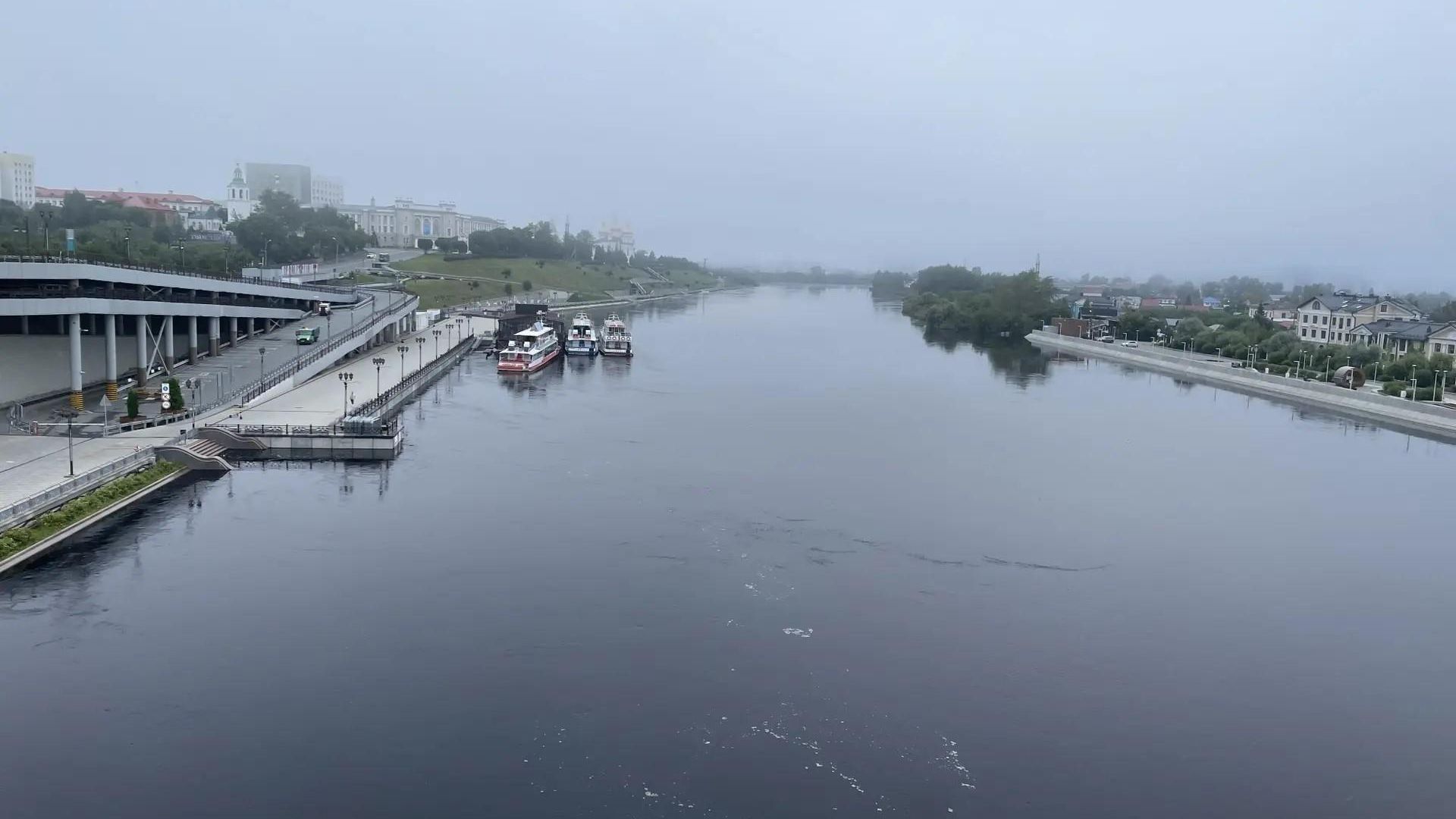 Вода в реке Тура на территории Тюмени пошла на спад Вода в реке Тура на территории Тюмени пошла на спад - РИА Новости, 1920, 03.08.2026