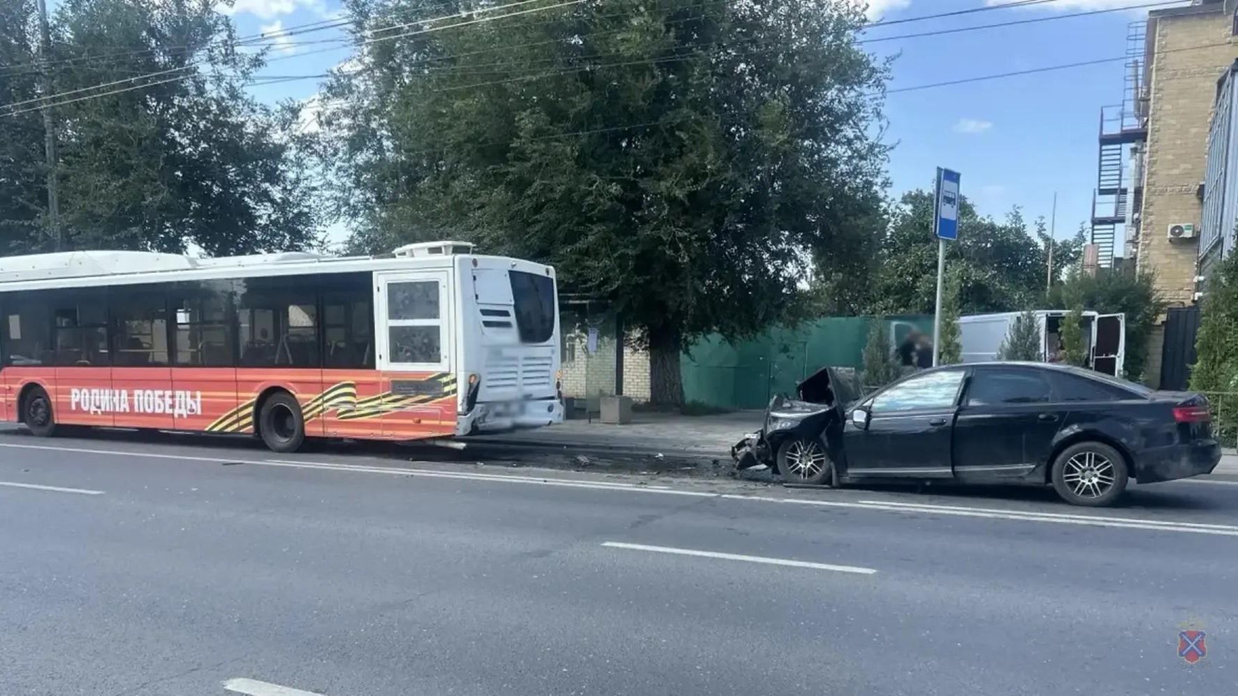 ДТП с автобусом и иномаркой в Волгограде ДТП с автобусом и иномаркой в Волгограде - РИА Новости, 1920, 03.08.2026
