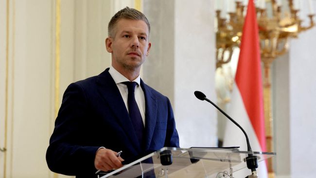 Премьер-министр Венгрии Петер Мадьяр Премьер-министр Венгрии Петер Мадьяр