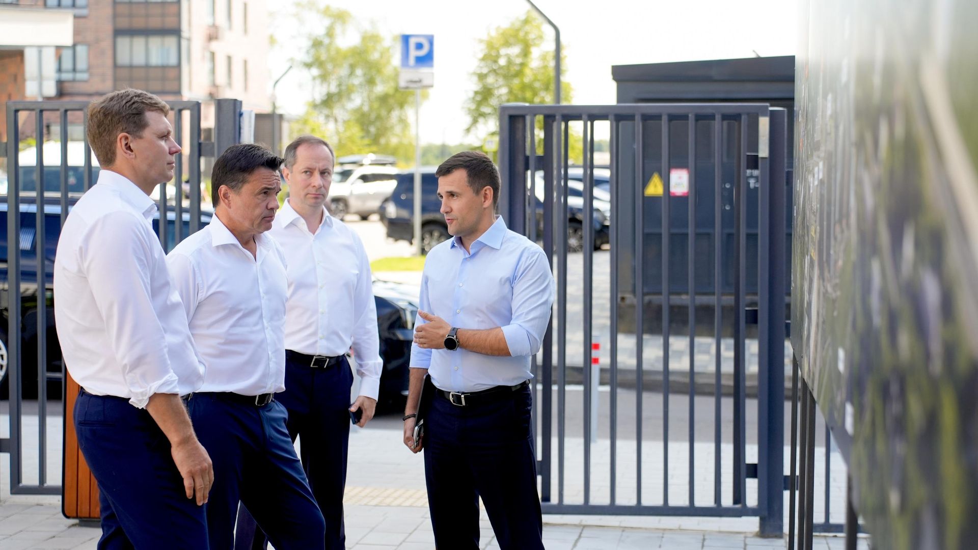 Губернатор Московской области Андрей Воробьев посетил новый детский сад в Видном Губернатор Московской области Андрей Воробьев посетил новый детский сад в Видном - РИА Новости, 1920, 03.08.2026