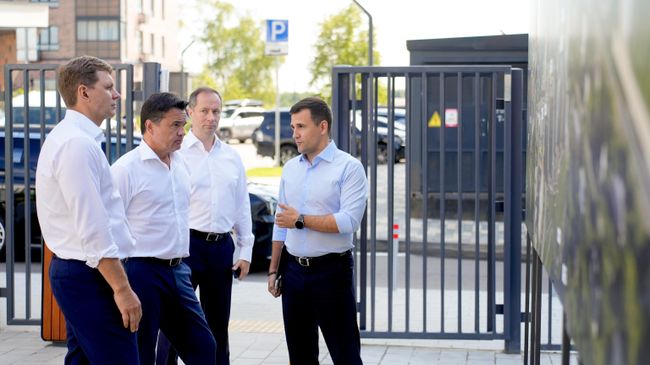Губернатор Московской области Андрей Воробьев посетил новый детский сад в Видном 
