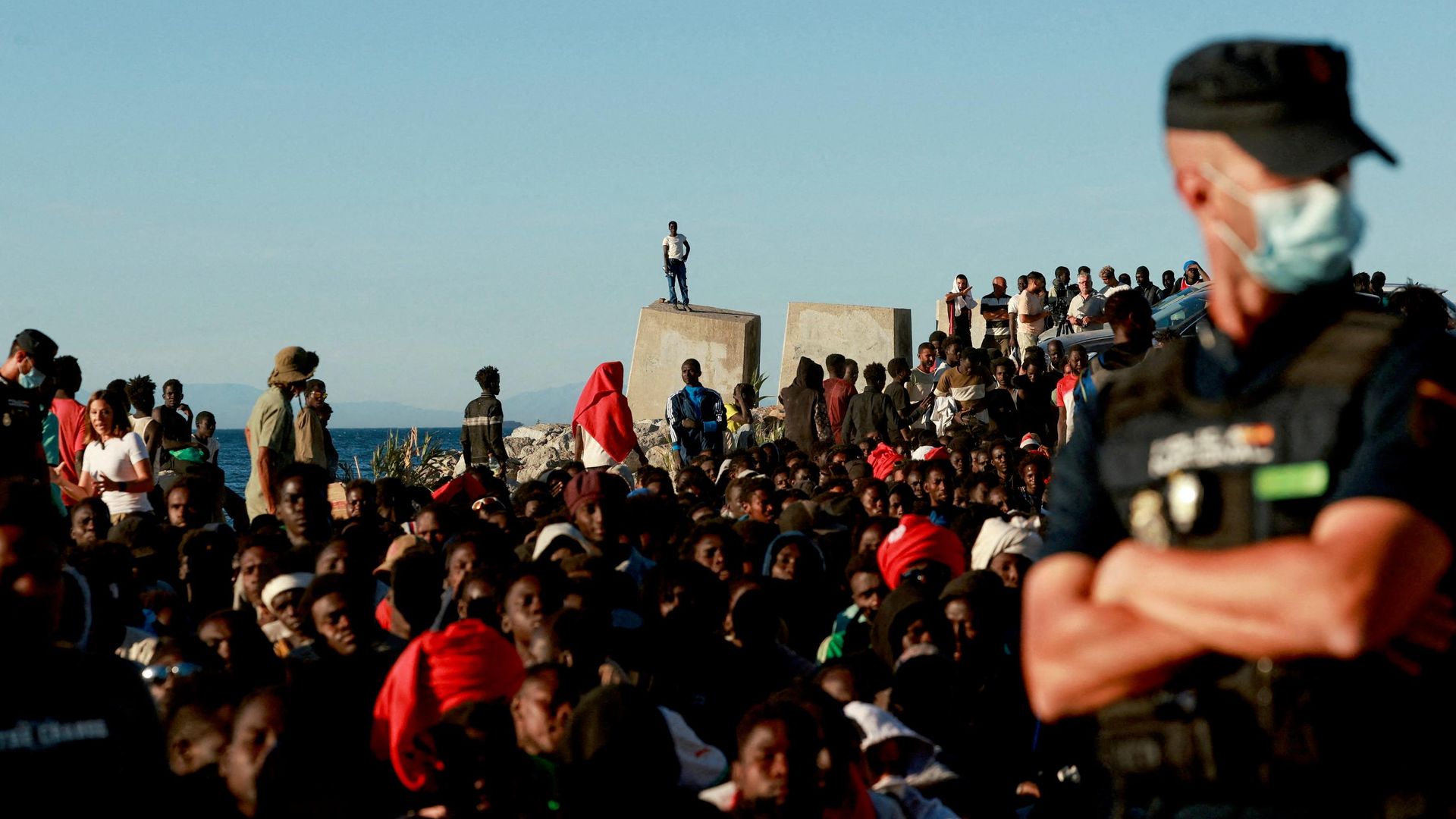 Мигранты в испанской Сеуте - РИА Новости, 1920, 10.08.2026