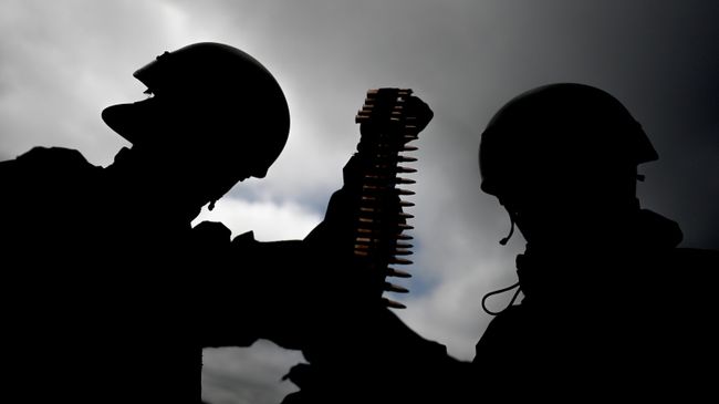 Российские военнослужащие