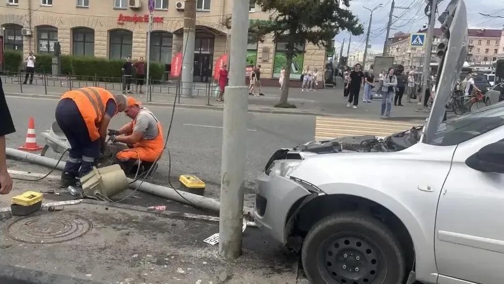 ДТП в Омске, в котором пострадали семь пешеходов ДТП в Омске, в котором пострадали семь пешеходов - РИА Новости, 1920, 10.08.2026