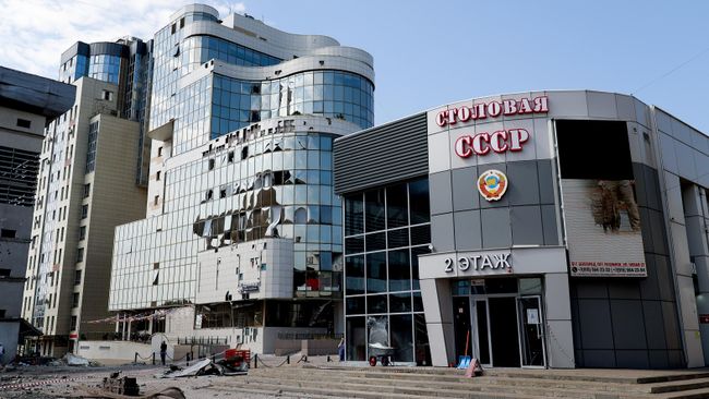 Последствия атаки БПЛА на Белгород