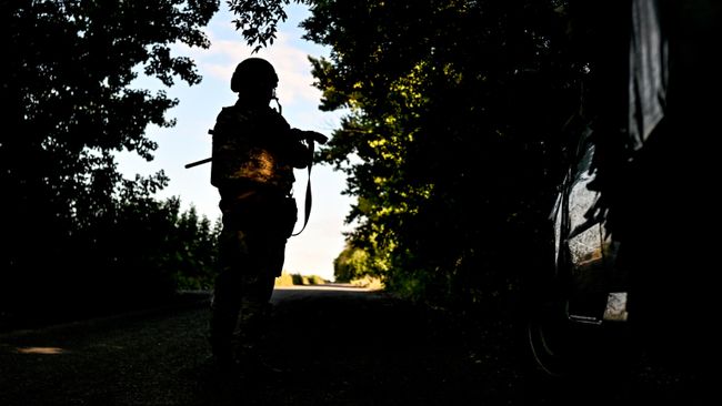 Российский военнослужащий