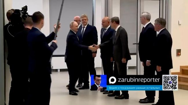 Путин в учебно-научном центре Новосибирского госуниверситета