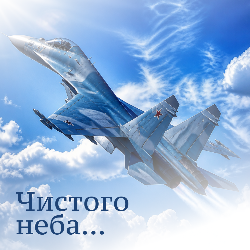Красивая открытка с Днем ВВС с самолетом на фоне неба Красивая открытка с Днем ВВС с самолетом на фоне неба - РИА Новости, 1920, 11.08.2026