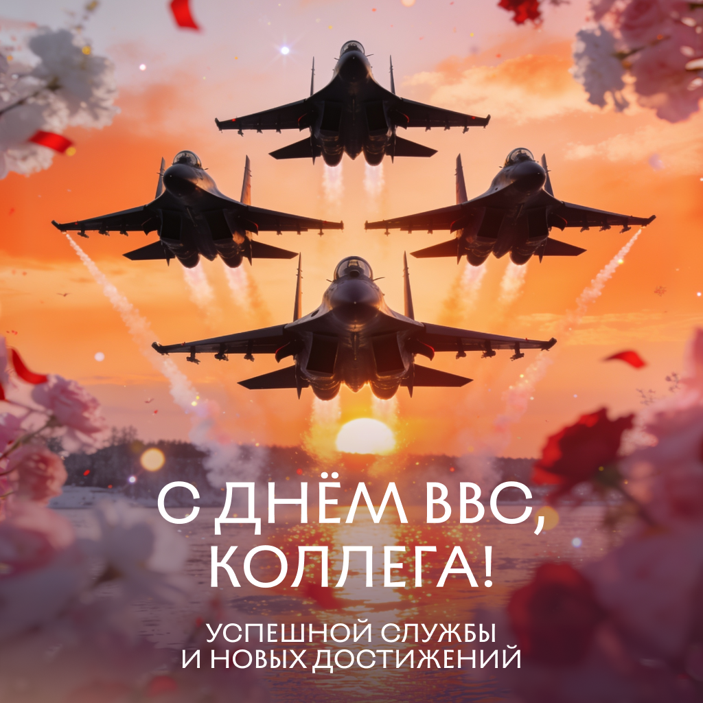 Картинка с Днем ВВС для военнослужащего с пожеланием Картинка с Днем ВВС для военнослужащего с пожеланием - РИА Новости, 1920, 11.08.2026