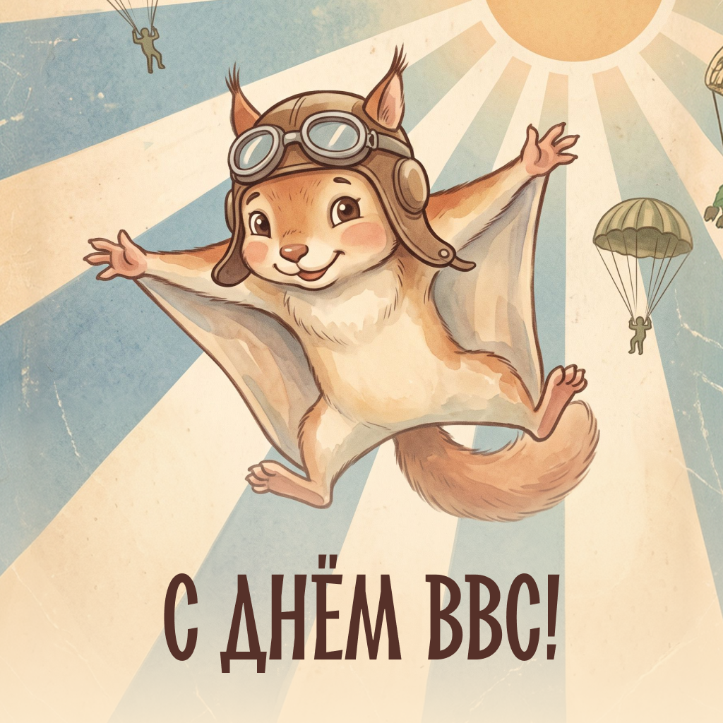 Картинка с Днем ВВС с юмористическим сюжетом Картинка с Днем ВВС с юмористическим сюжетом - РИА Новости, 1920, 11.08.2026