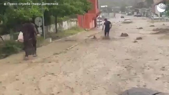 Спасение ребенка в Дагестане 
