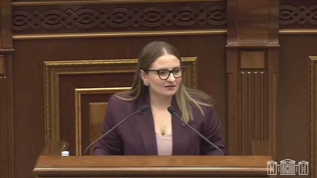 Реакция депутатов на упоминание Католикоса в парламенте Армении