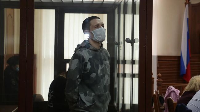 Сергей Гамма во время судебного заседания