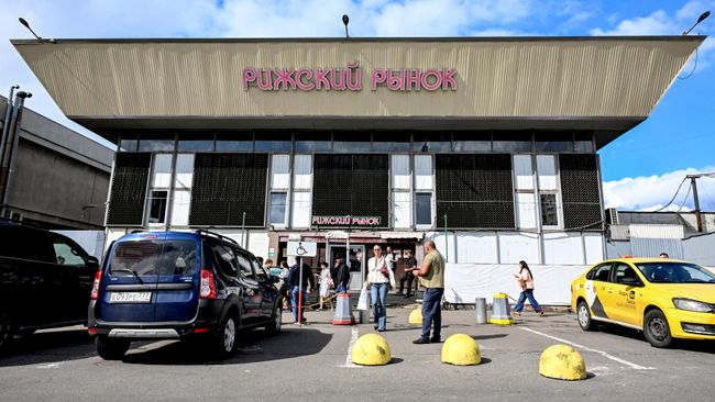 Рижский рынок в Москве
