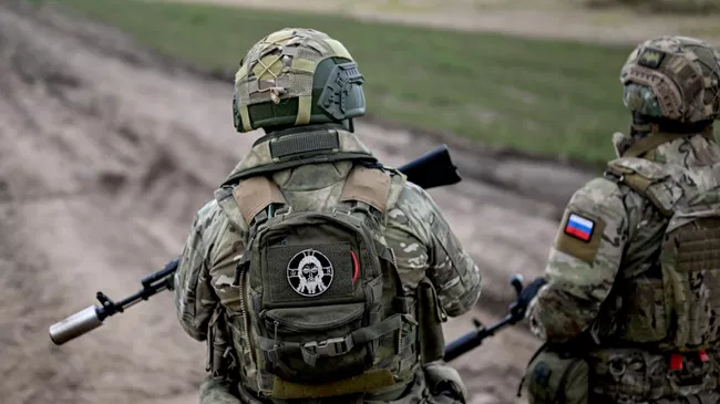 Российские военнослужащие