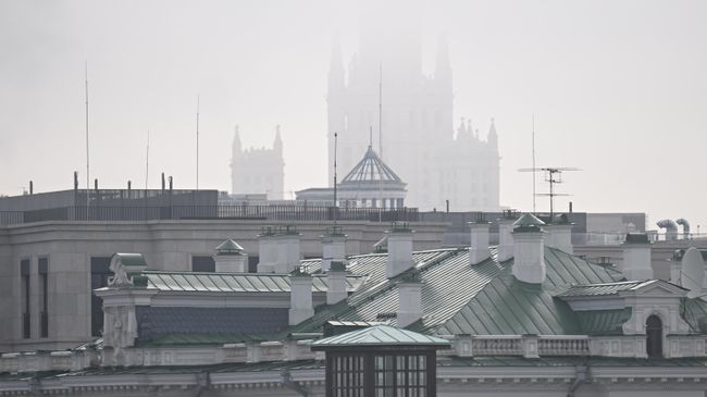 Туман в Москве