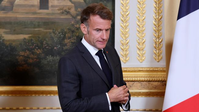 Президент Франции Эммануэль Макрон Президент Франции Эммануэль Макрон