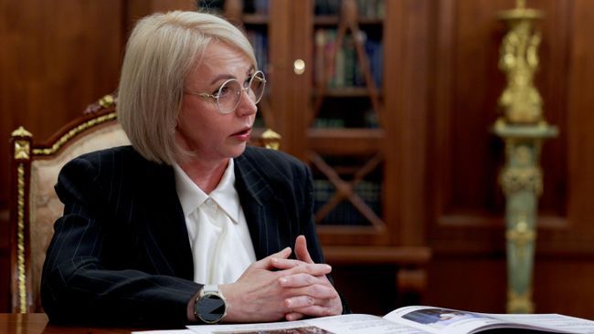  Губернатор Ненецкого автономного округа Ирина Гехт во время встречи с президентом РФ Владимиром Путиным