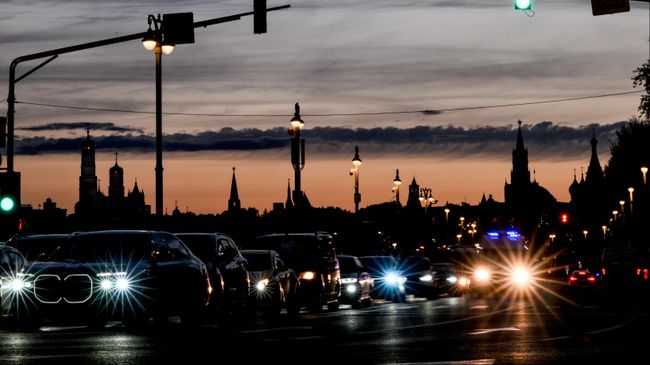 Ночь в Москве