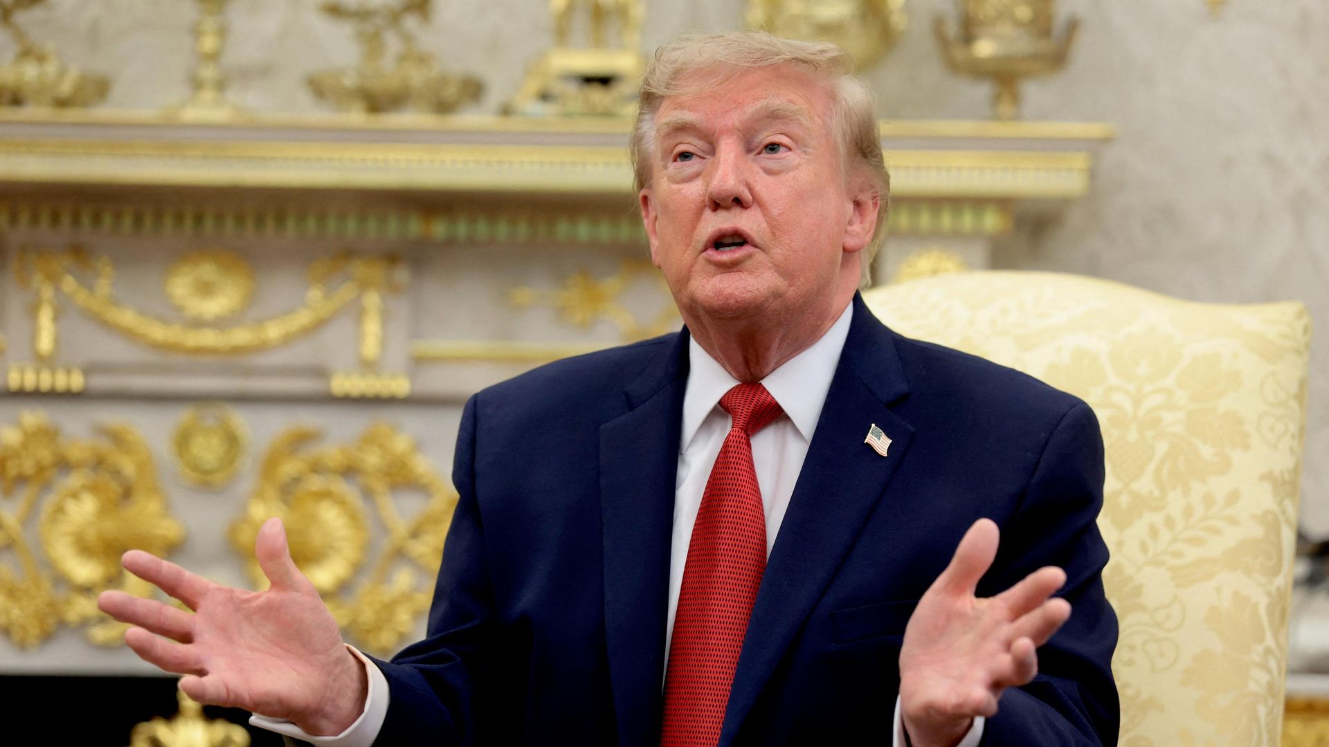 Президент США Дональд Трамп Президент США Дональд Трамп - РИА Новости, 1920, 19.08.2026