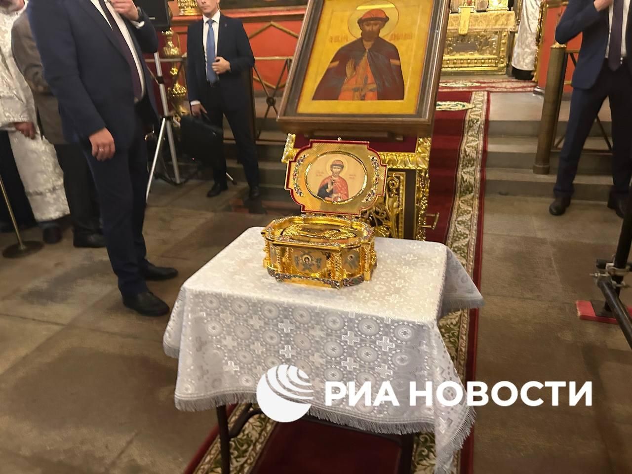 Мощи Дмитрия Донского обнаружили в саркофаге в Архангельском соборе - РИА Новости, 1920, 04.09.2026