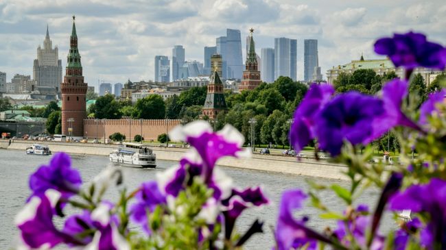 Вид на Кремль 