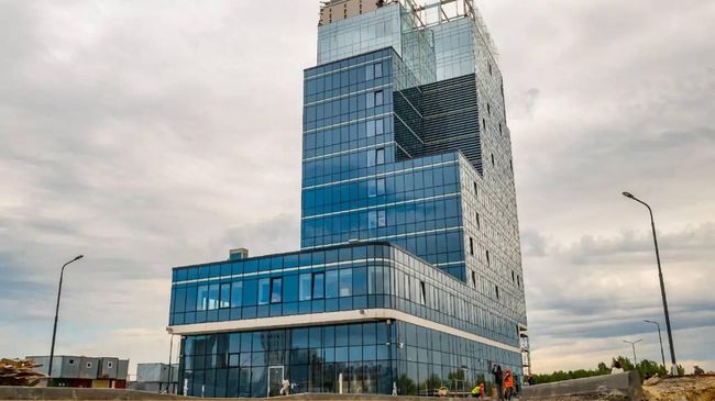 Межуниверситетский кампус, строящийся в Тюмени