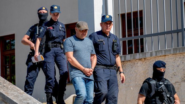 Подозреваемый в подрыве Северных потоках после судебного заседания в хорватском суде