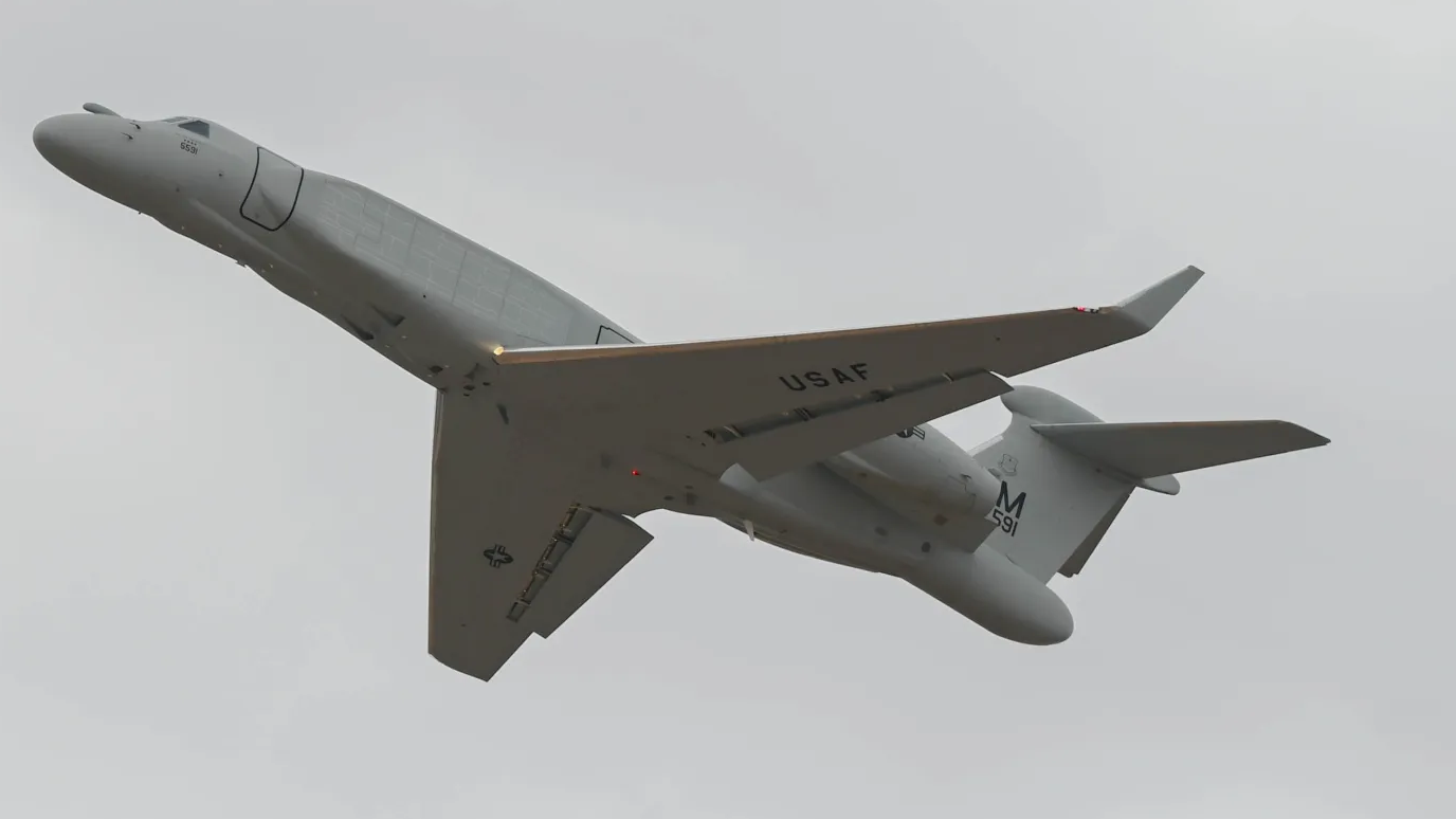 Американский самолет радиоэлектронной борьбы EA-37B Compass Call - РИА Новости, 1920, 20.08.2026