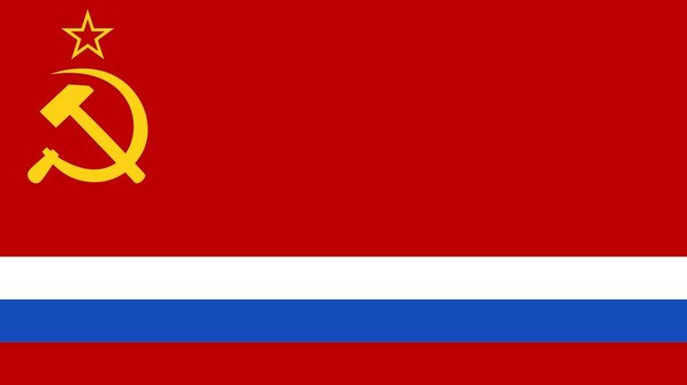 Непринятый проект флага РСФСР 