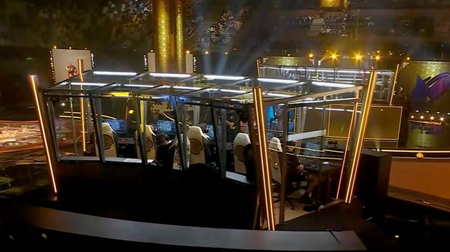Российская киберспортивная команда BoomBoys во время турнира года по Dota 2 The International 2026