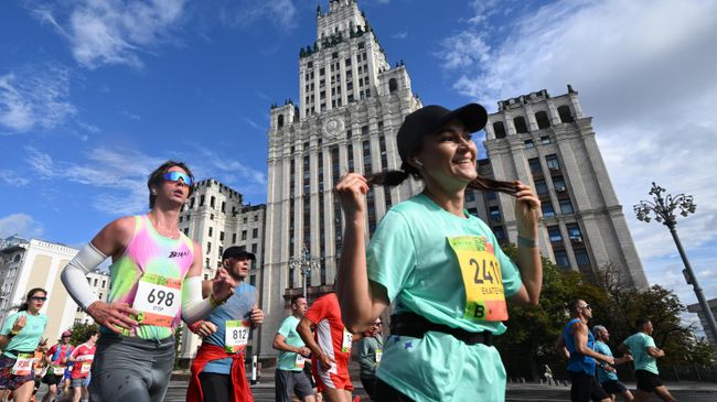 Большой фестиваль бега в Москве