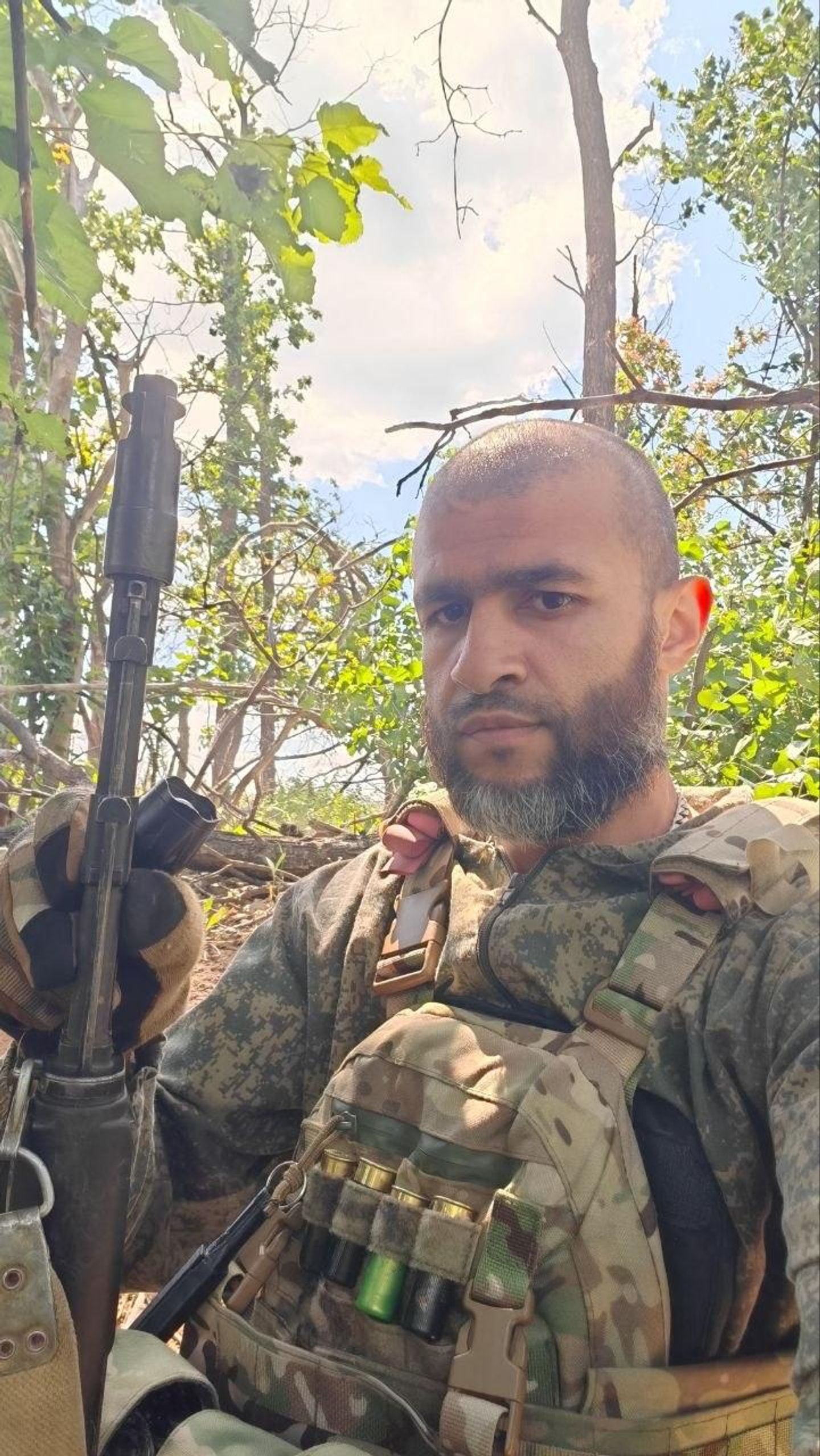 Боец бригады Святой Георгий с позывным Резвый Боец бригады Святой Георгий с позывным Резвый