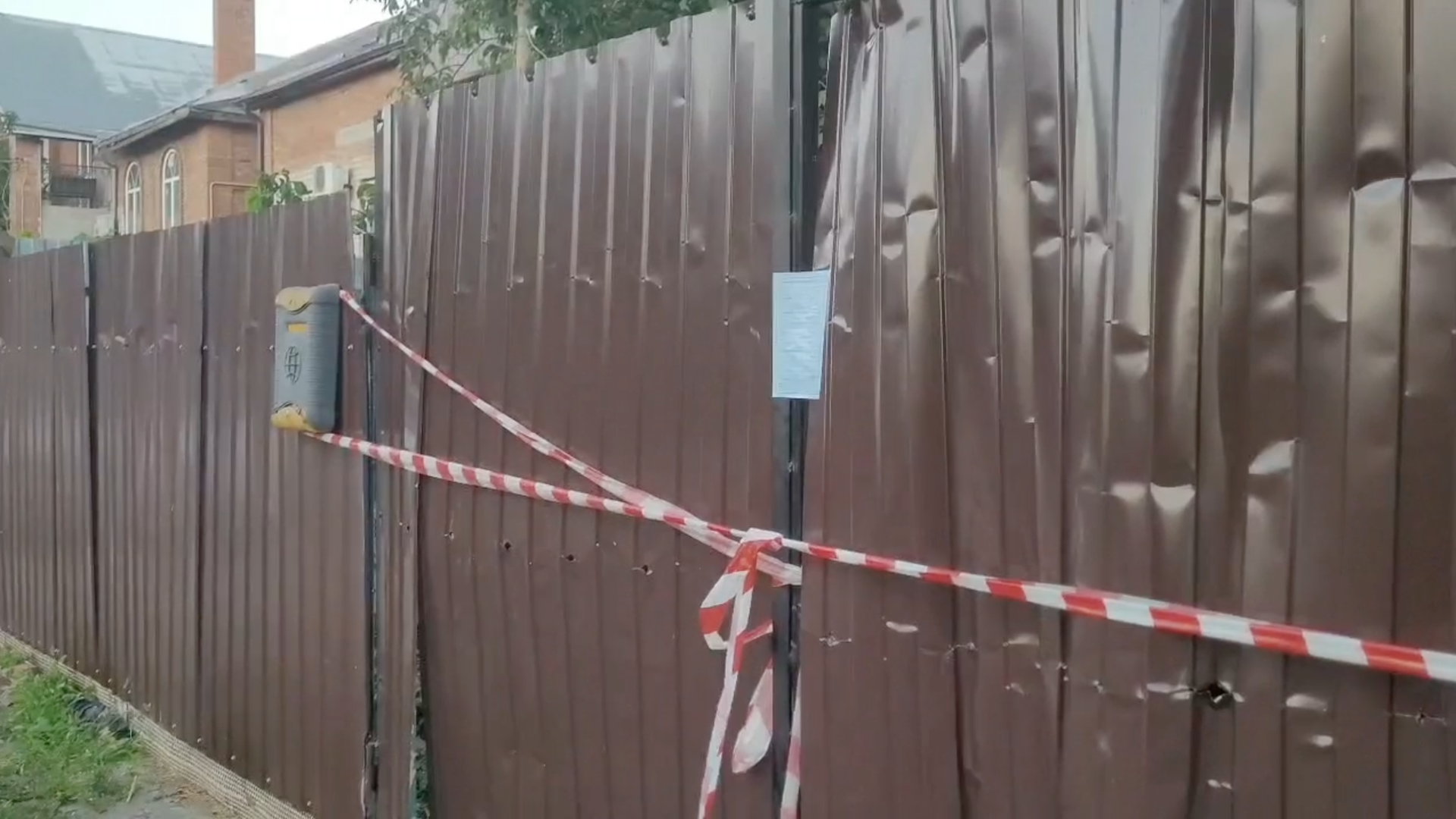 Последствия падения обломков украинского БПЛА на детский центр в Краснодаре Последствия падения обломков украинского БПЛА на детский центр в Краснодаре - РИА Новости, 1920, 24.08.2026