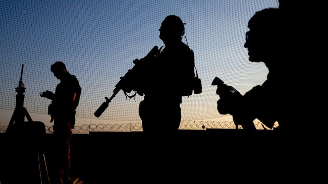Российские военнослужащие