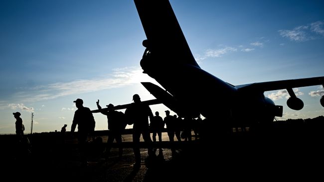 Возвращенные из украинского плена российские военнослужащие