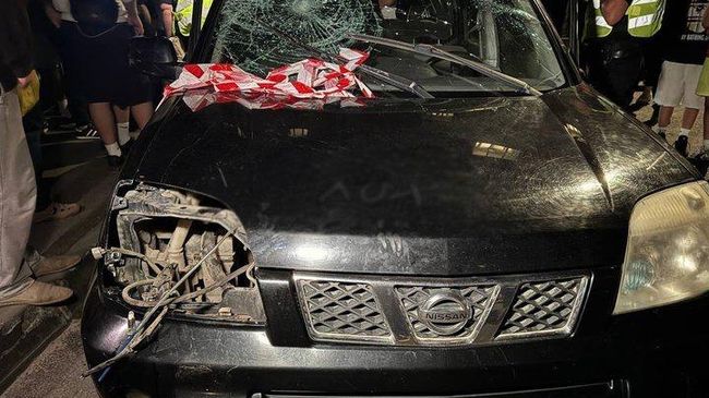 Группа людей напала на автомобиль, в котором находились сотрудники ТЦК в Тернополе